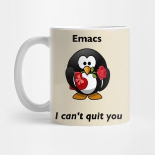 Emacs: I can't quit you Mug